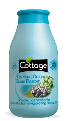 КОТЕДЖ Cottage  Гель-молочко для душа Цветы океана