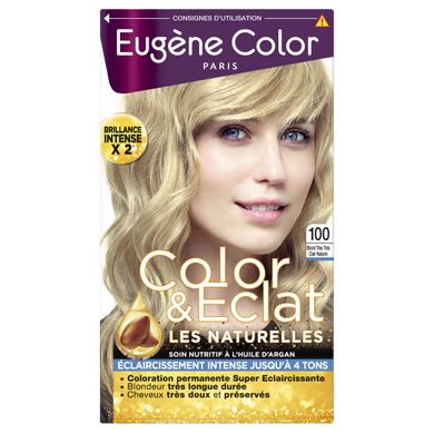Стійка Фарба без Аміак Eugene Color Paris Color & Eclat 100 Ультра Світлий Блондин Натуральний 115 мл