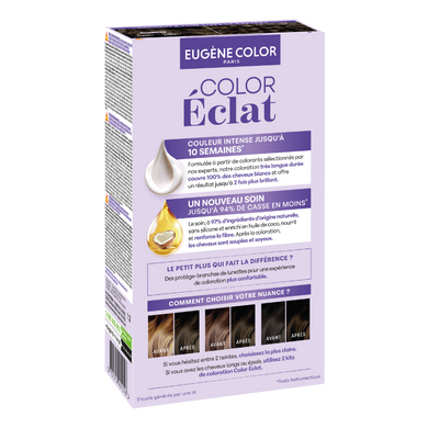 Стойкая Краска без Аммиака Eugene Color Paris Color Eclat 5.0 Светлый Шатен 125 мл