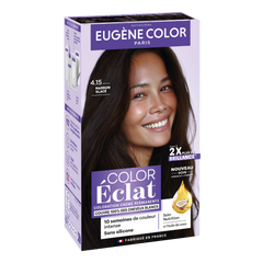 Стойкая Краска без Аммиака Eugene Color Paris Color Eclat 4.15 Шатен Пепельный Красное дерево 125 мл