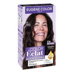 Стійка Фарба без Аміаку Eugene Color Paris Color Eclat 4.35 Шатен Золотистий Червоне дерево 125 мл