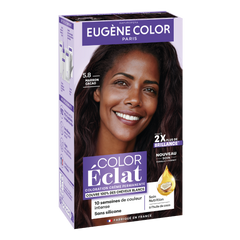 Стійка Фарба без Аміаку Eugene Color Paris Color Eclat 5.8 Светлый Шатен Какао 125 мл