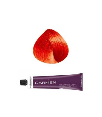 Стійка фарба для волосся Освітлення та Фарбування за один крок  Eugene Perma Carmen СС, CC40 Атомік Оранж, 60 мл