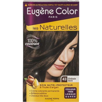 Стойкая Крем-краска для волос №43 Шатен Золотистый Eugene Color ЭЖЕН КОЛОР