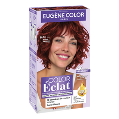 Стойкая Краска без Аммиака Eugene Color Paris Color Eclat 6.46 Очень Светлый Шатен Медный Красный 125 мл