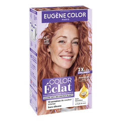 Стойкая Краска без Аммиака Eugene Color Paris Color Eclat 7.0 Тёмний Блондин Медный Ирисовый 125 мл