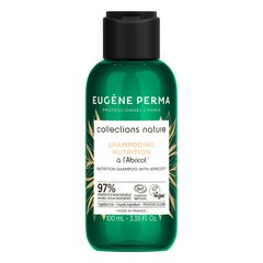 Шампунь для Сухого Пошкодженого волосся  Eugene Perma Collections Nature Nutrition, 100 мл, Для Ламкого Сухого та Пошкодженого волосся