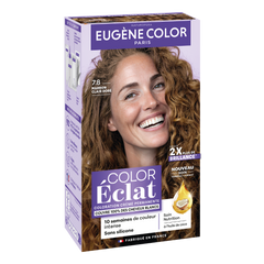 Стойкая Краска без Аммиака Eugene Color Paris Color Eclat 7.8 Тёмний Блондин Мока 125 мл