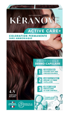 Стойкая Краска без Аммиака Keranove Active Care+ France 4.5 Шатен Красное дерево 152 мл