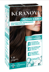 Стойкая Краска без Аммиака Keranove Active Care+ France 5.0 Светлый Шатен 152 мл