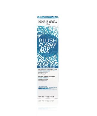 Прямой краситель Eugene Perma Blush Flashy Mix, Голубой, 100 мл, Голубой