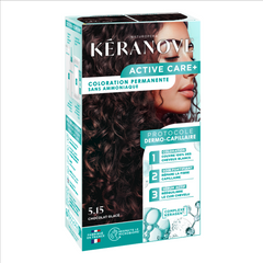 Стойкая Краска без Аммиака Keranove Active Care+ France 5.15 Светлый Шатен Красное дерево 152 мл