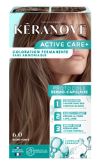 Стойкая Краска без Аммиака Keranove Active Care+ France 6.43 Тёмный Блондин Медный Золотистый 152 мл